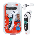 thumbnail interactive-video image 1 of MOBI DualScan Prime Ear & Forehead Thermometer with Object Temperature Readings for all ages, 1 of 8