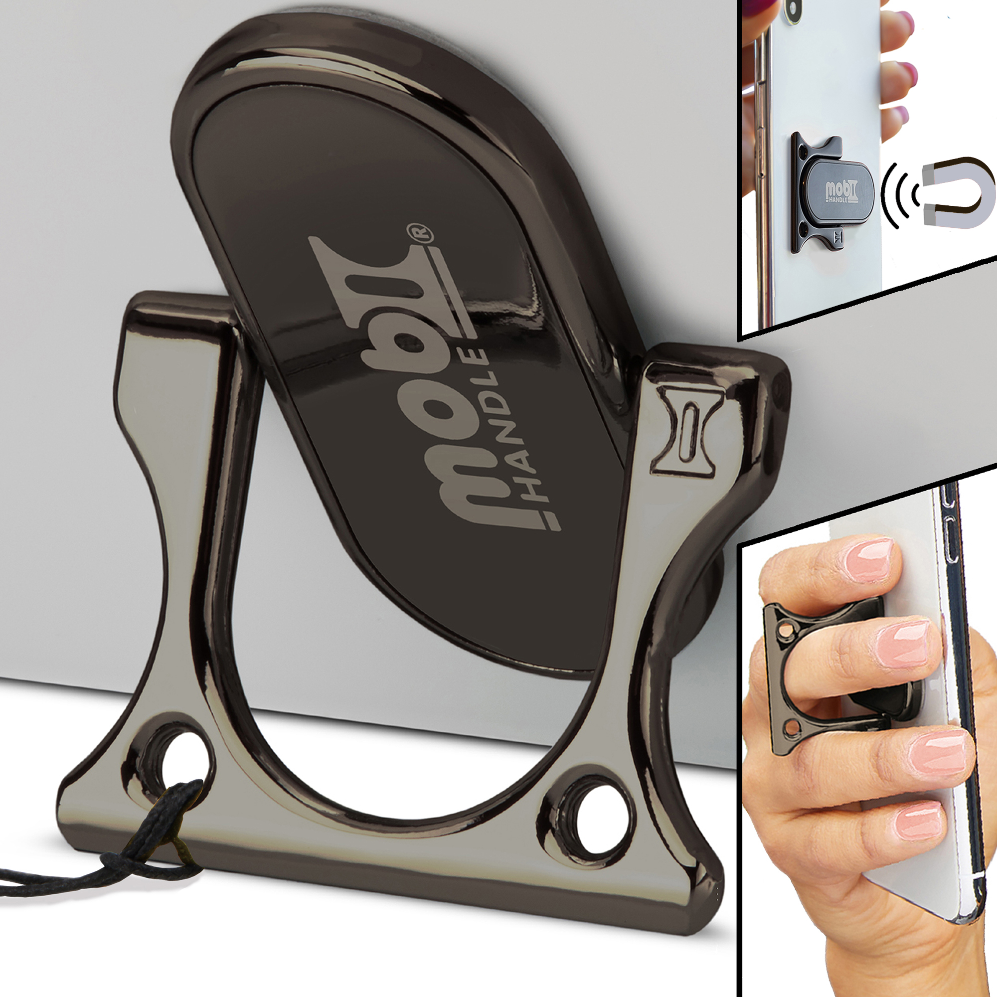 MGI Phone Holder, Black C32