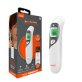 thumbnail interactive-video image 1 of MOBI Smart DualScan Bluetooth Ear & Forehead Thermometer with App Control for Adults & Children, 1 of 12