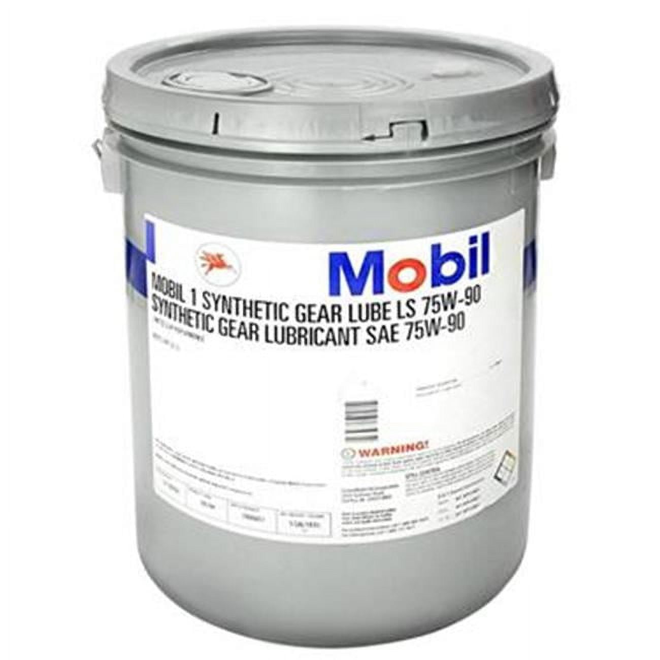 Mobil 1 Gear Lube SAE 75W-90 Gear Oil, 5 gal