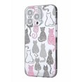 thumbnail image 1 of MOBILIUS Slim Soft Silicone Shockproof Protective Phone Case Cover for iPhone 14 Pro with Little Cats Pattern Drop & Scratch Protection, 1 of 5