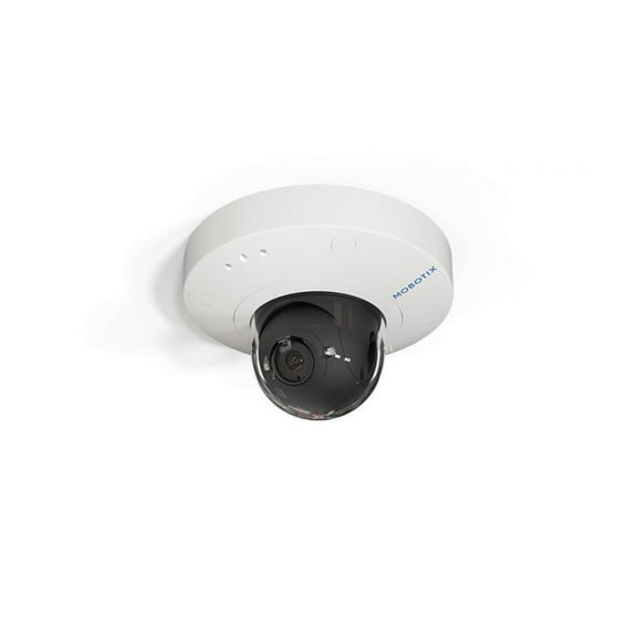 MOBOTIX D71A-8DN050 Dome Camera 4K UHD, 95 Premium Wide-Angle Lens, IR Night Vision, IK10, IP66, PoE+, Built-in Mic & Speaker