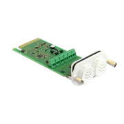 MOBOTIX S74 IO Slide-in Board with 1x Input/Output, Line in/Out, Mic in/Speaker Out, for Mx-F-AUDA Audio Module, White