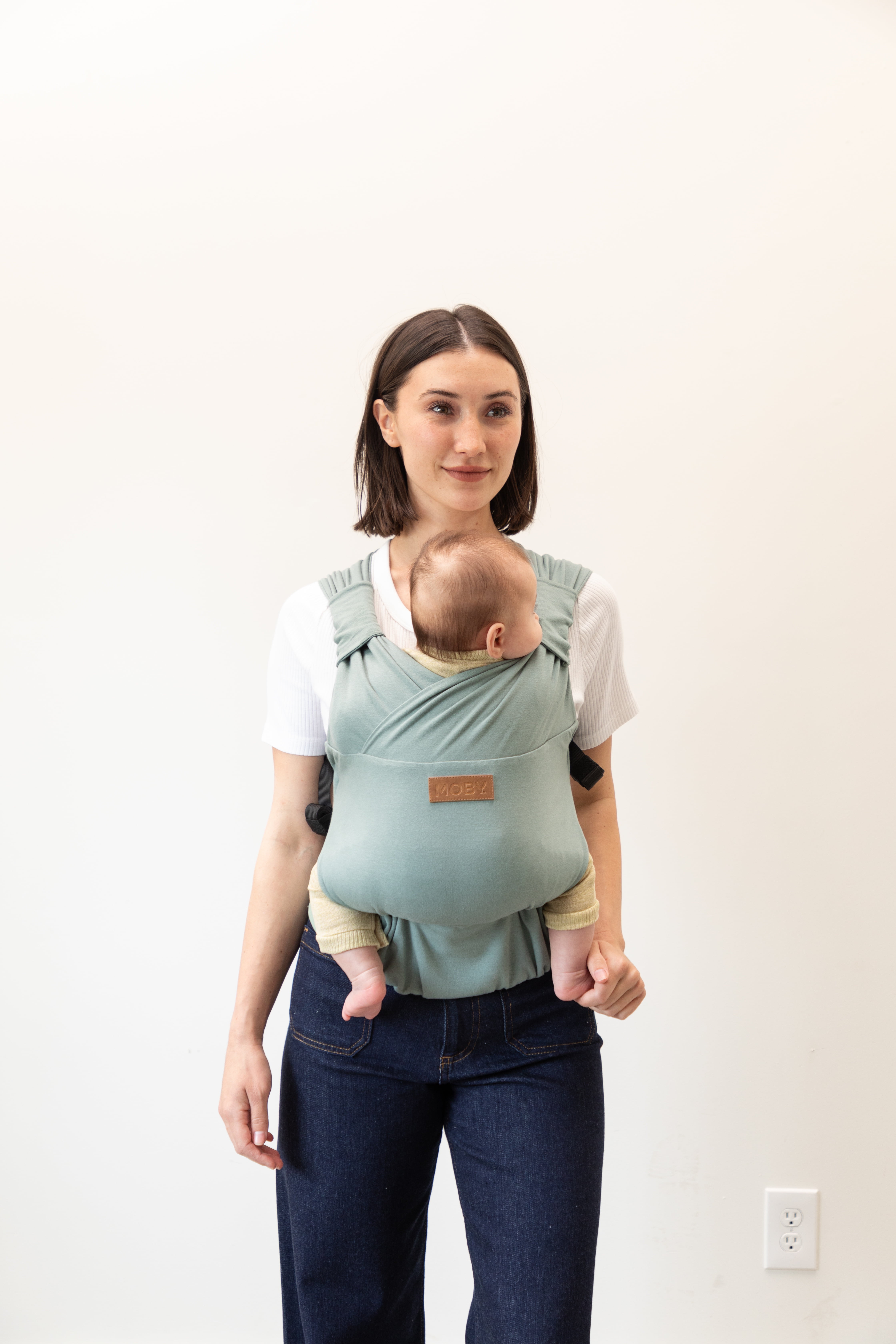 MOBY Wrap Duet Carrier in Sparrow