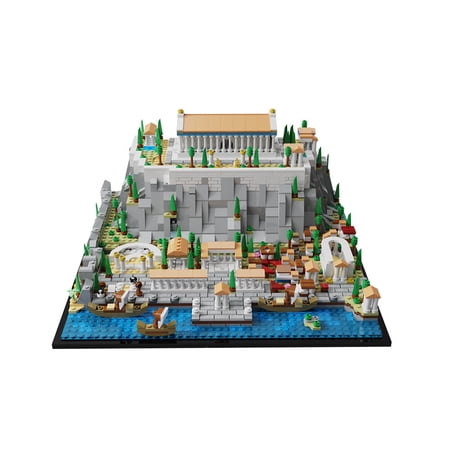 MOC-117805 Acropolis of Athens DIY Model Building Blocks Toy Set Parthenon Amphitheatre MOC Bricks Gifts
