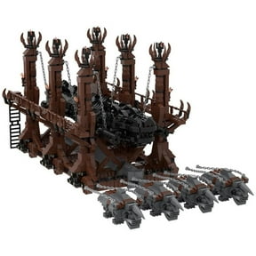 MOC-122034 Medieval Siege Ram Model Building Blocks Set DIY Assembly Bricks Gift 2486pcs