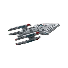MOC-124963 Sleek Multi-Nacelle Interstellar Cruiser Building Blocks Set Space Sci-Fi MOC Bricks Toys 652pcs
