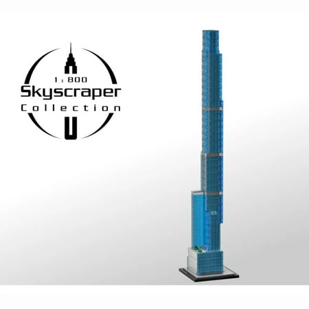 MOC-127520 Central Park Tower Modular Building Blocks Set Skyscraper MOC Bricks Toys 1:800 Model 1702pcs