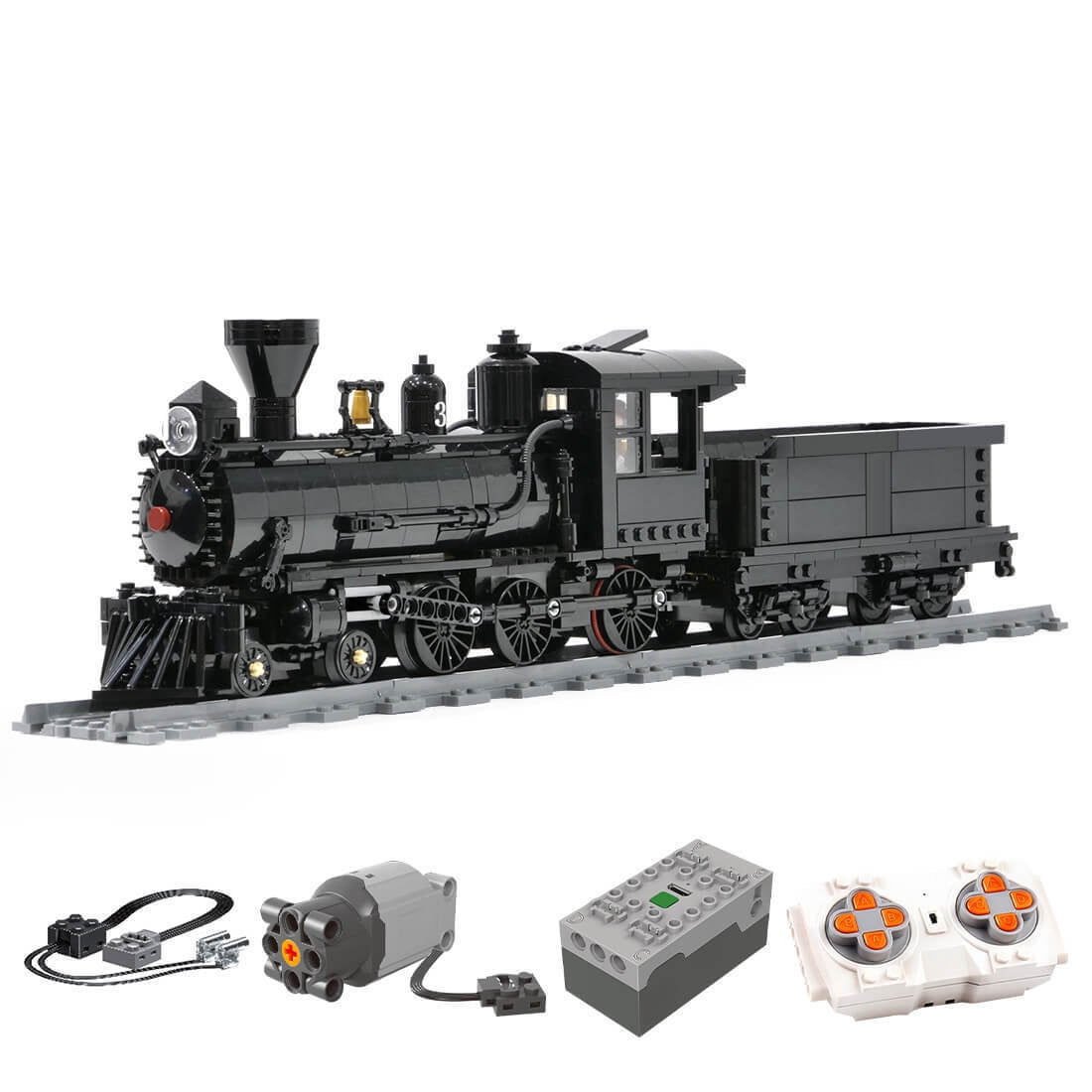 Train Model Blocks MOC-130550 Rail Transit Trains Model Building Blocks Sierra Railway No ...