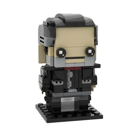 MOC 145PCS 215558 Creative Block Figure Building Set - Stylized Male Character Toy