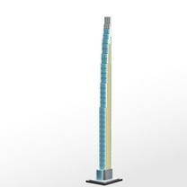 MOC-148522 111 West 57th Street Modular Building Blocks Set Skyscraper MOC Bricks Toys 1:800 DIY Model