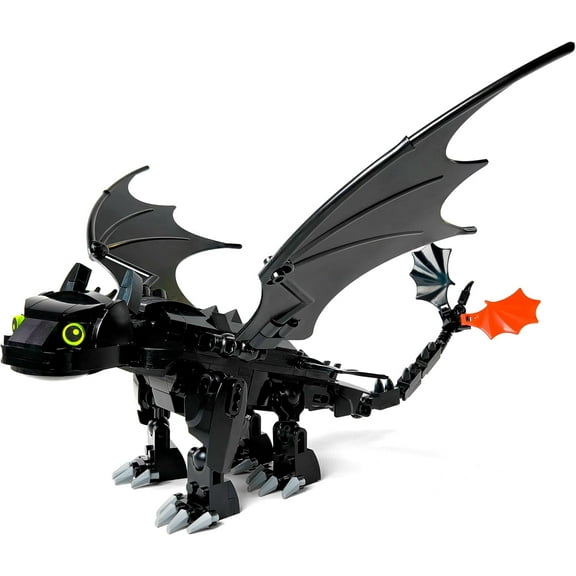 Toothless Night Fury Dragon Model Building Blocks Set Action Figures MOC Bricks Toys