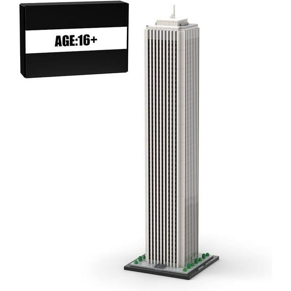 MOC-149137 Aon Center Chicago Modular Building Blocks Skysrcraper MOC Bricks Toy