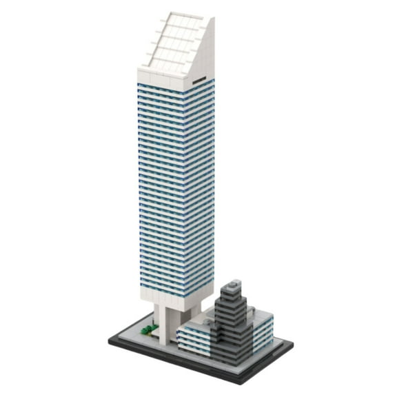 MOC-150550 Citigroup Center Modular Building Blocks Set Skyscraper MOC Bricks Toys Kit 1110pcs