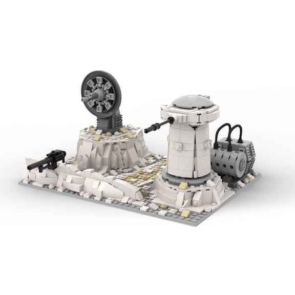 MOC-150680 Sci-Fi Space Wars Artillery Modular Building Blocks Set 960pcs DIY MOC Bricks Toys Kit