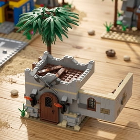 MOC-164063 The Armory Modular Building Blocks Set Game Castle MOC Bricks Toys Collection Model Gift Kit 387pcs