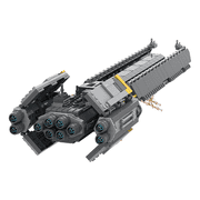MOC 176829 Helldivers 2 Building Blocks Set, Super Destroyer Space Warship Replica Model, Collectible Construction Toy for Gamers & Sci Fi Fans 1035 PCS