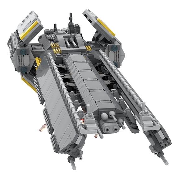 MOC-176829 Helldivers Building Blocks, Super Destroyer Replica Construction Set for Gamers
