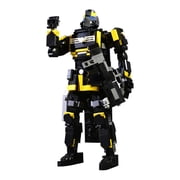 MOC-202950 609PCS Tactical Mech Building Blocks Set, Creative Sci-Fi Action Figure Model Kit, DIY Small Particle Bricks Toy for Kids & Adults, Collectible Display Ornament