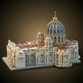 thumbnail image 1 of MOC-205664 St. Peter's Basilica 1:800 Building Blocks Bricks Toy Model Gift Kit 3019PCS, 1 of 7