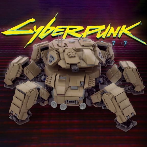 MOC-212379 Cyberpunk 2077: Chimera Brick Model | Small-Particle Building Toy