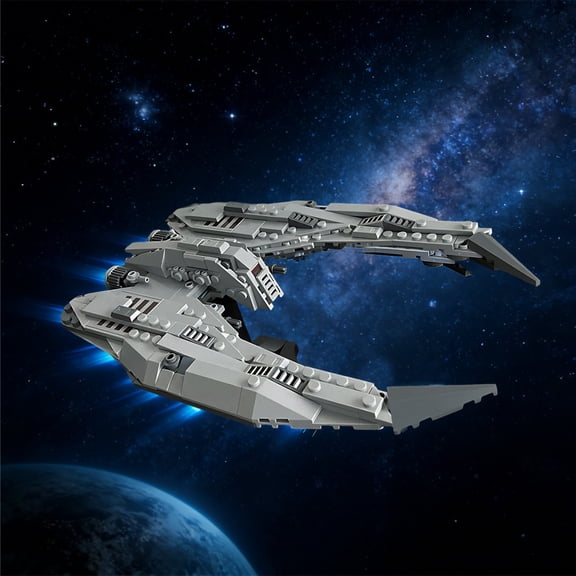 MOC-235513 Cylon Raider Model Building Blocks Set 75404 Alternate Build MOC Bricks Toys Collection Gift