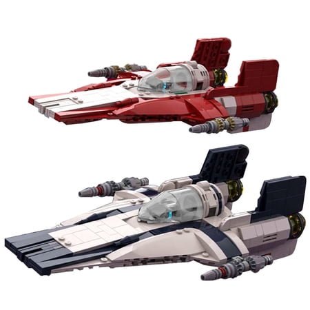 MOC-29126 A-wing Spaceship DIY Model Building Blocks Movie MOC Bricks Toys Collection Gift Set