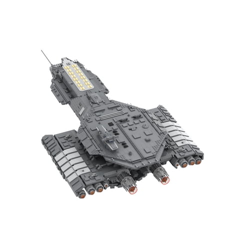 MOC-35381 Iconic Spaceship USS Daedalus Model Building Blocks Set MOC Bricks Toys 9424pcs