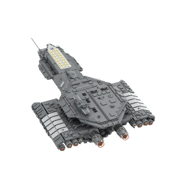 MOC-35381 Iconic Spaceship USS Daedalus Model Building Blocks Set MOC Bricks Toys 9424pcs