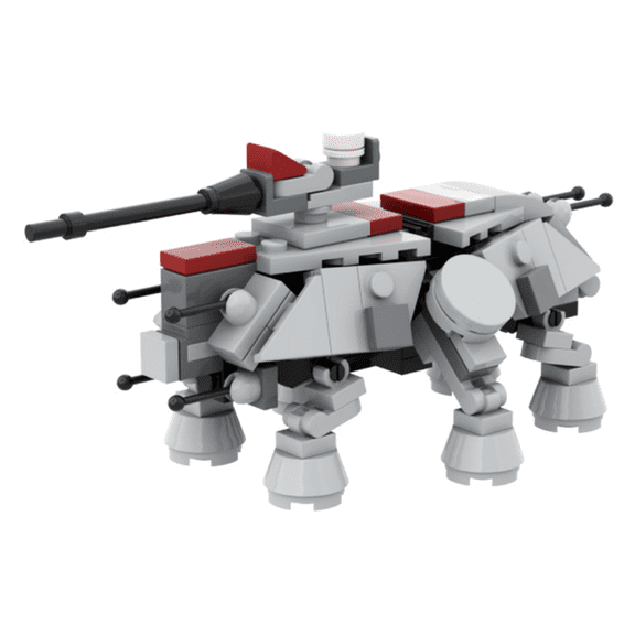 MOC-36364 All Terrain Tactical Walker Building Blocks Set, 4-Legged Combat Mecha Model Kit, Compatible with Major Brand Small Bricks, Collectible Sci-Fi Toy Gift for Kids Adults Fans