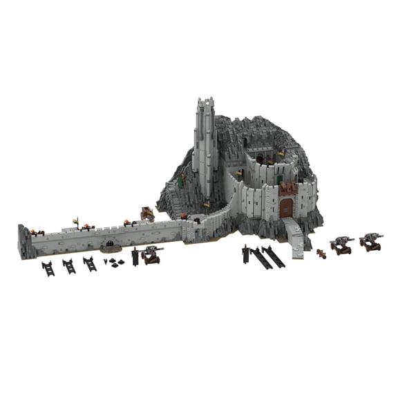 MOC-38478 UCS Helm's Deep Modular Building Blocks Medieval Castle MOC Bricks Toys 15830pcs