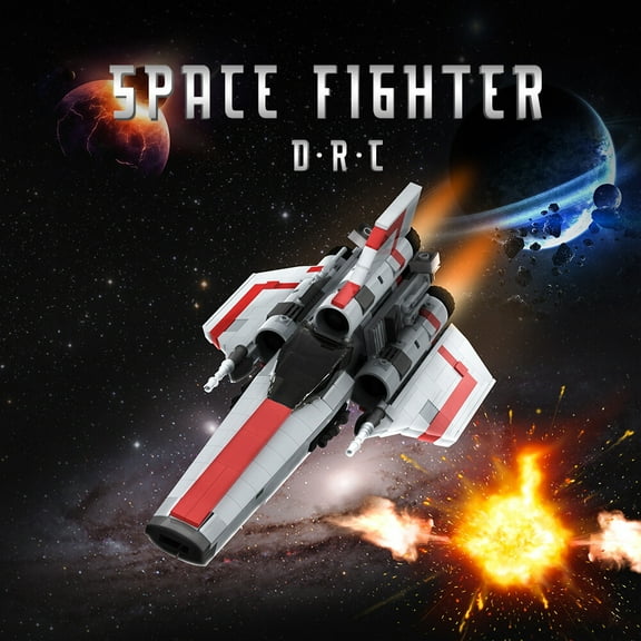 MOC-45867 Colonial Viper MK1 Model Building Blocks Set Brick Toy for Battlestar Galactica