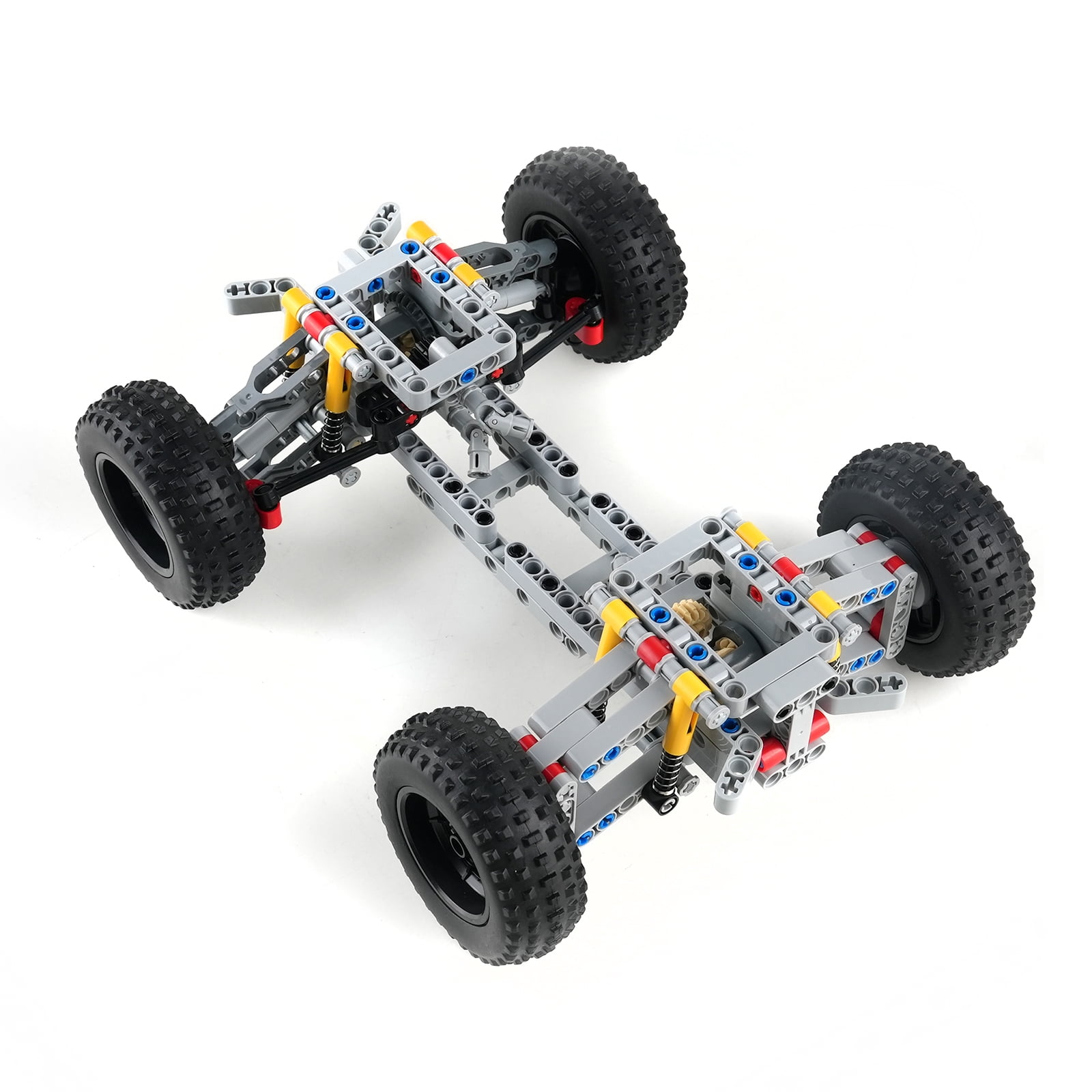 MOC 4WD Building Blocks Car Chassis with Independent Suspension and ...
