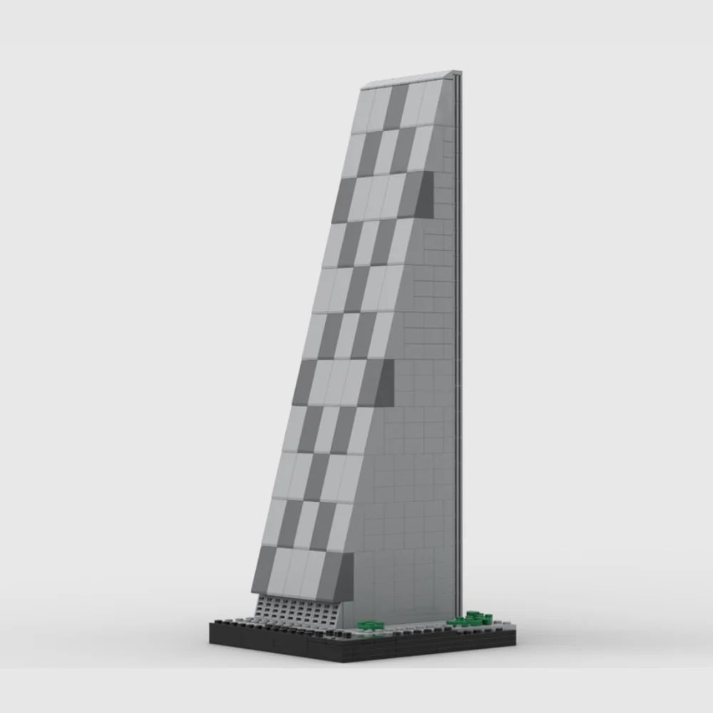 MOC-52620 Modular Leadenhall Building Blocks Set Skyscraper MOC Bricks ...