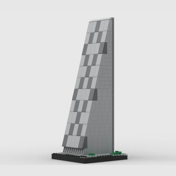 MOC-52620 Modular Leadenhall Building Blocks Set Skyscraper MOC Bricks Toys 1650 Model 762pcs