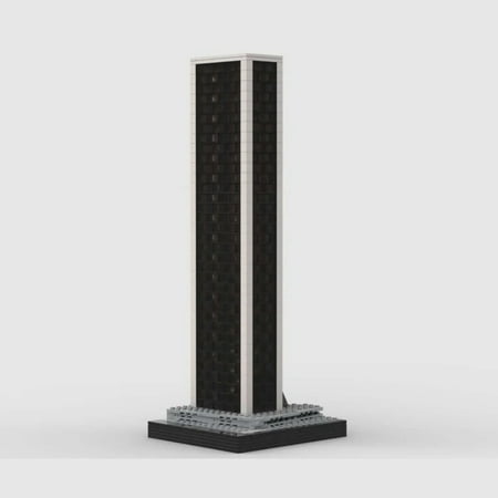 MOC-54101 Sun Hung Kai Centre Modular Building Blocks Set Skyscraper MOC Bricks Toys 1:650 Model 757pcs