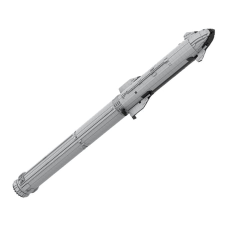 MOC-94616 Starship Super Heavy Rocket Model Building Blocks Set Space MOC Bricks Toys 3135pcs
