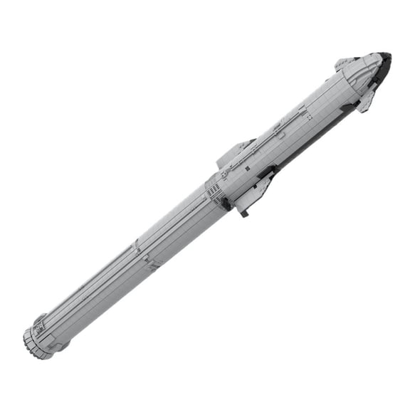 MOC-94616 Starship Super Heavy Rocket Model Building Blocks Set Space MOC Bricks Toys 3135pcs