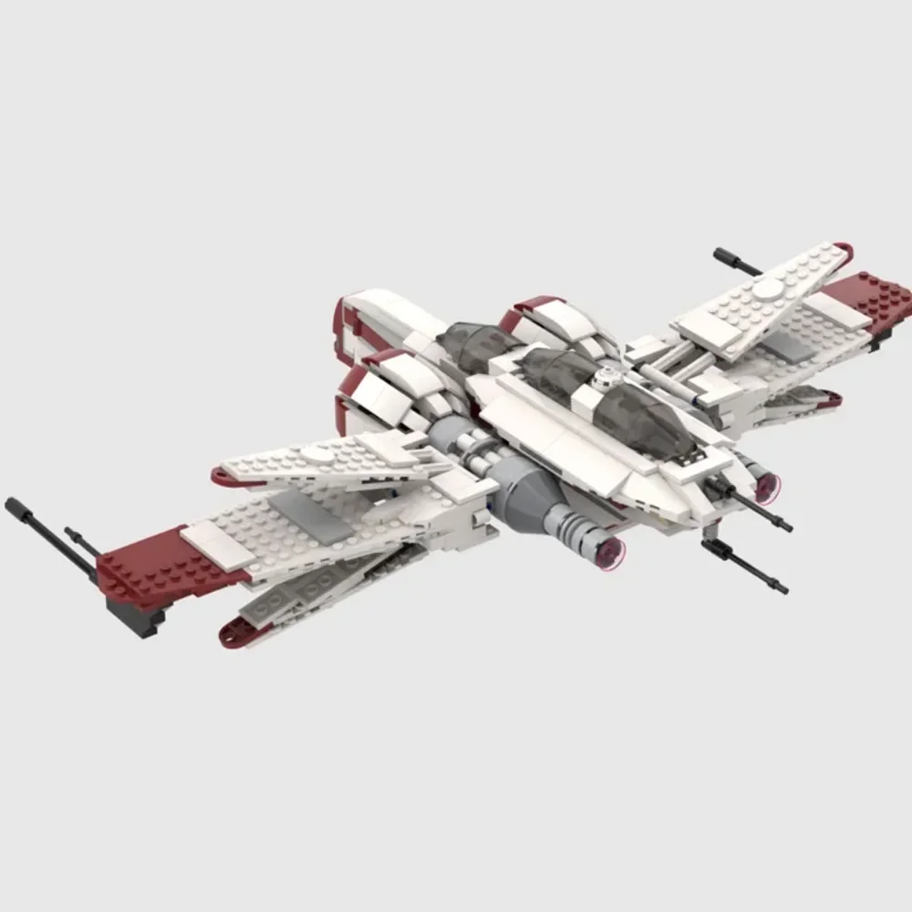 MOC ARC-170 Star fighter Assembled V-Wing Reconnaissance Aircraft ...