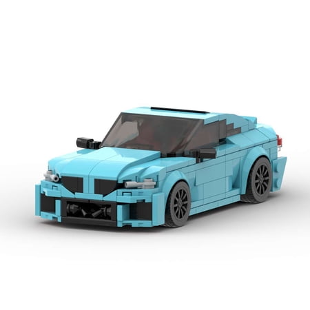 MOC BMW M2 G87 – Small Particles Creative Car Building Blocks Set, Puzzle Bricks Toy for Gift Givers, Party Favors & Desk Display