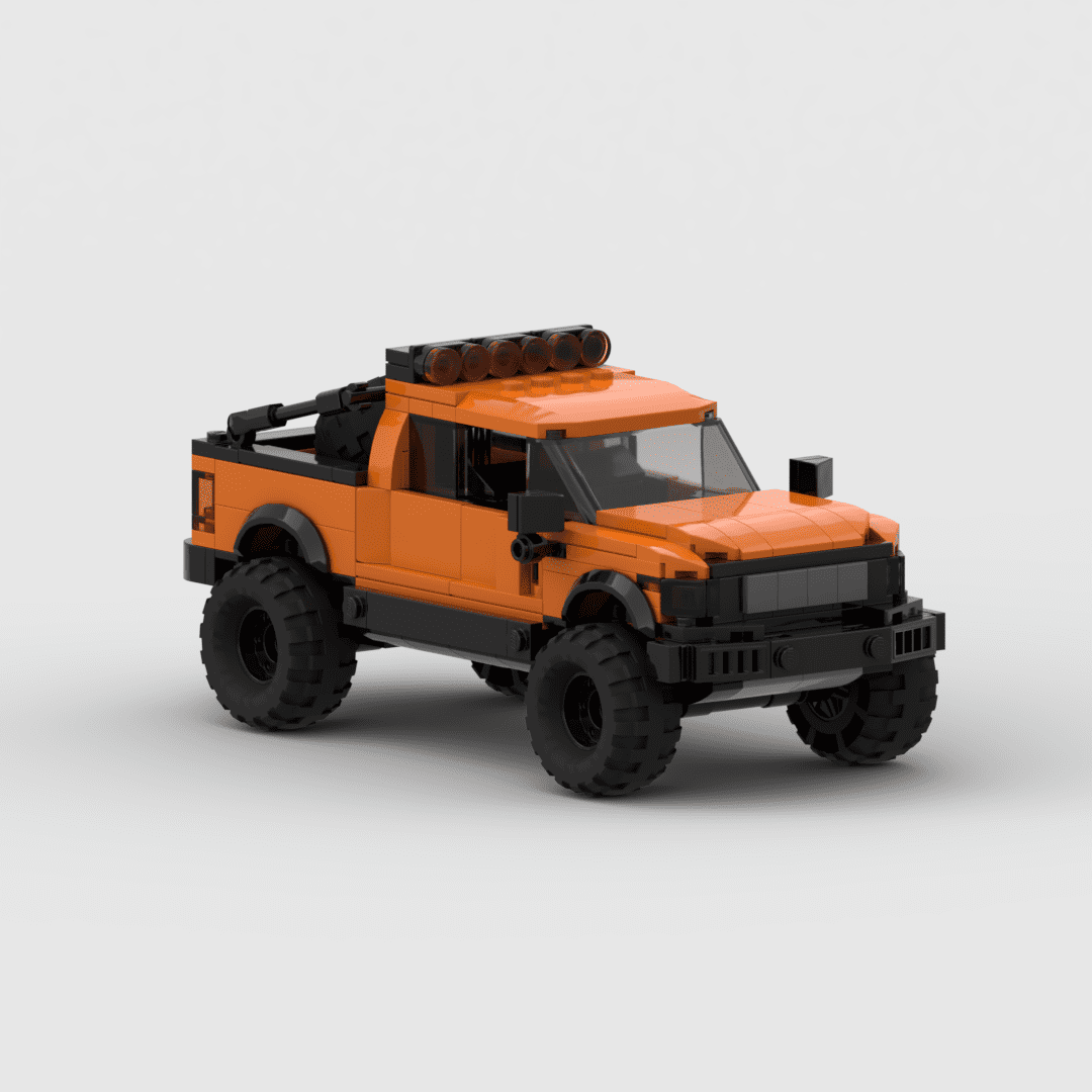 MOC Bricks Shelbyed GT500 F150 Barricade Raptor SUV Fordham Bronco ...