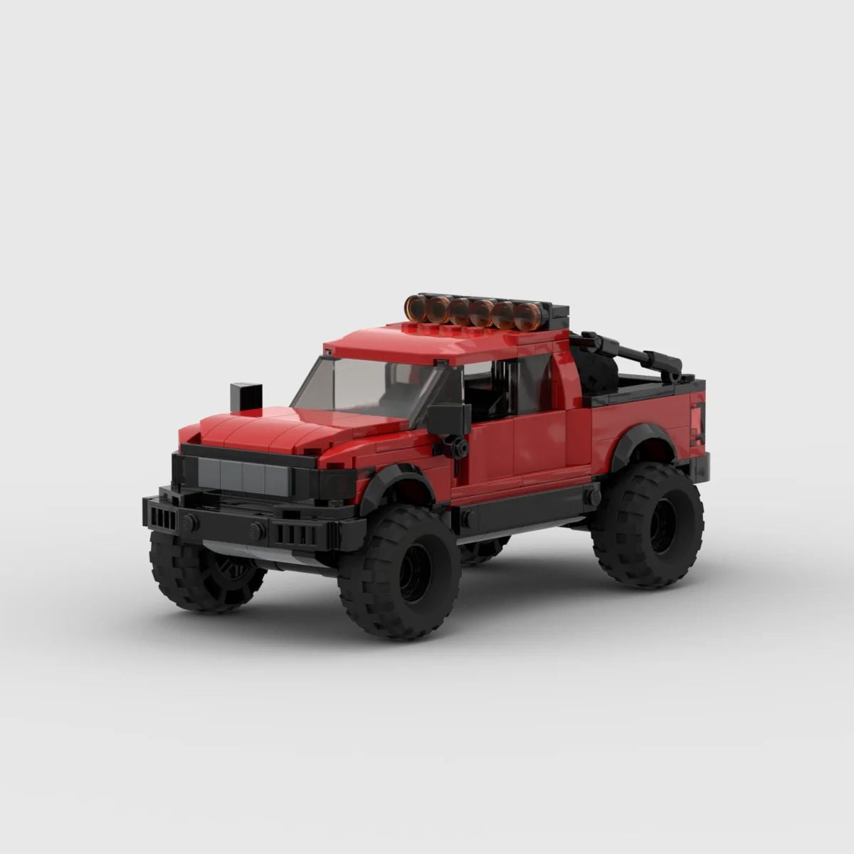 MOC Building Block Raptor F150 Off road Adventure Car Decoration Super ...
