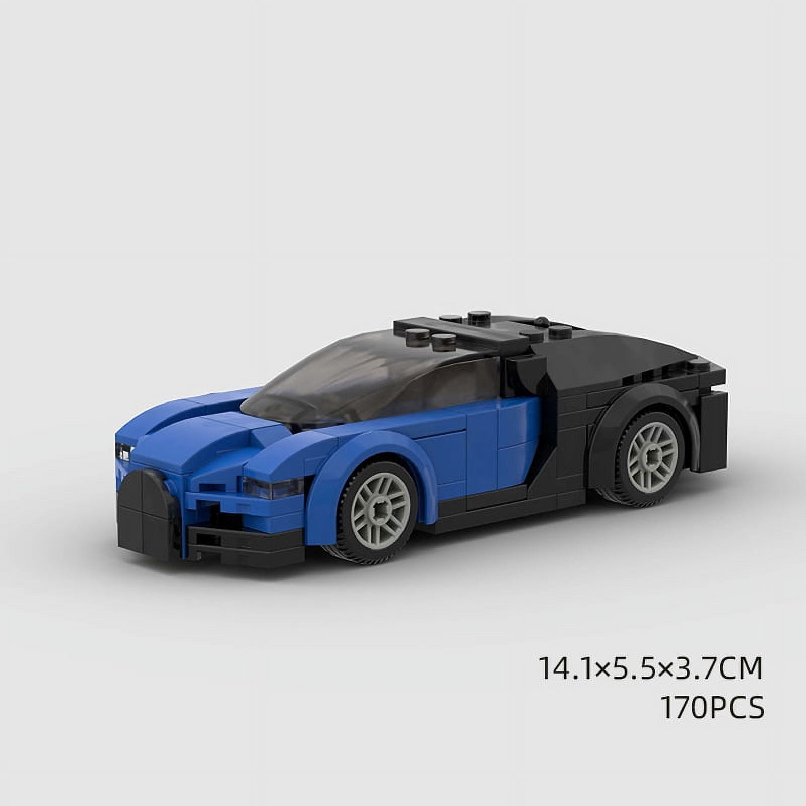 MOC Car City Speed Champions Super Race F1 Vehicle Model Building Block ...