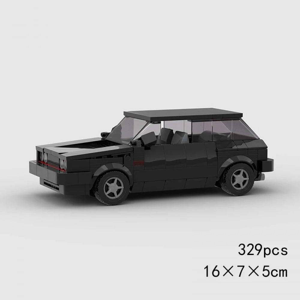 MOC Car MK1 GTI Classical Racing Vehicle Building Block model Speed ...