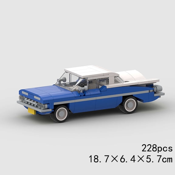 MOC Car Speed R34 488 Pickup R32 Racing Vehicle Model Building Block Super Race brick Christmas Gift City Technical rally sport