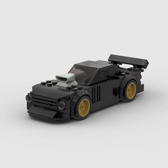 MOC Car Technical Speed Champions Super Race Vehicle Building Block Racing Brick Christmas Thanksgiving Day Gift City