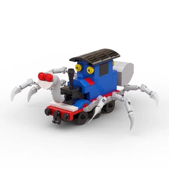 MOC Choo-Choo Charles Horrors Game Building Blocks Demonic Spider Train Animal Monster Bricks Christmas Halloween Toys Gifts