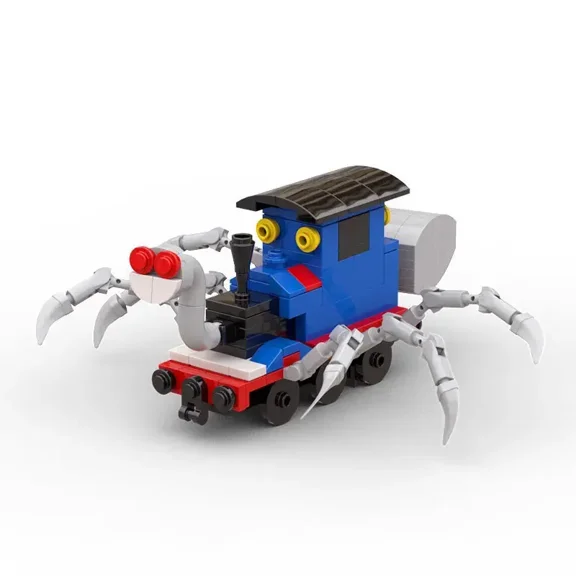 Thomas EXE Horror Train Monster Building Block Set Reative Game Actionc Cartoon DIY Brick Toy Kids Gift