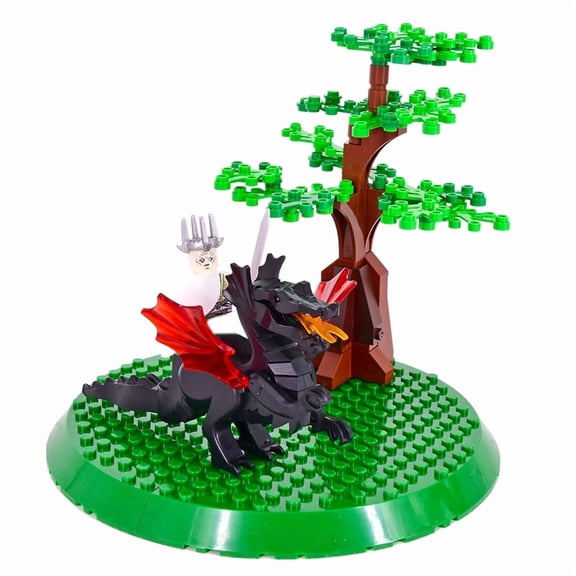 MOC Creative Medieval Dragon Horse Knights action Figures Model Building Blocks Bricks Collection Toys For Kids gifts
