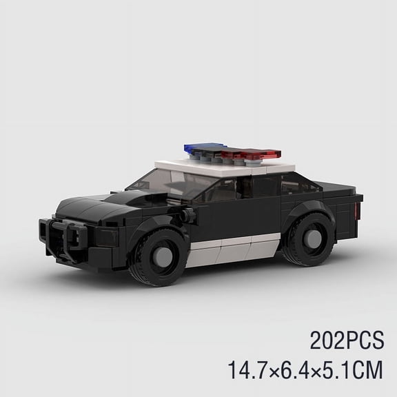 MOC Explorer Police Vehicle Racing Sports City Car Speed Champion Racer SUV Building Blocks Brick Off Road Kid Toys Boys Gift